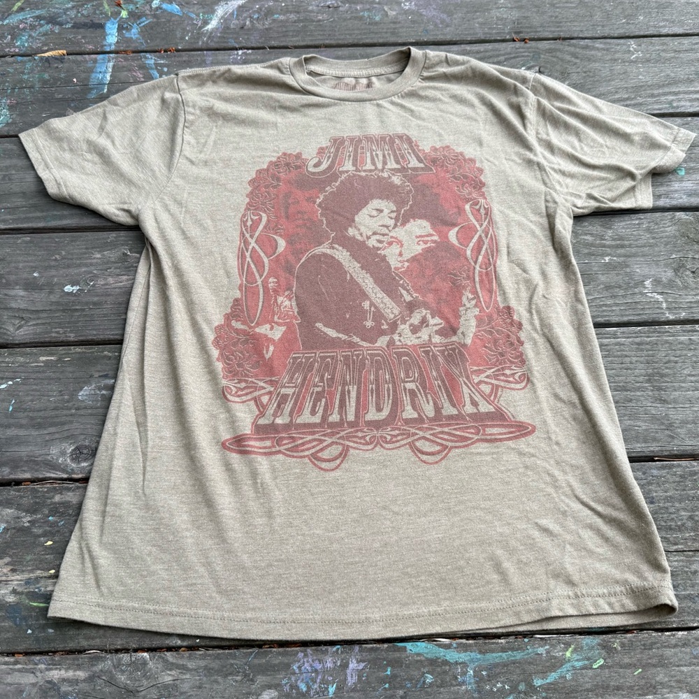 Jimi Hendrix Short Sleeve Concert Tee